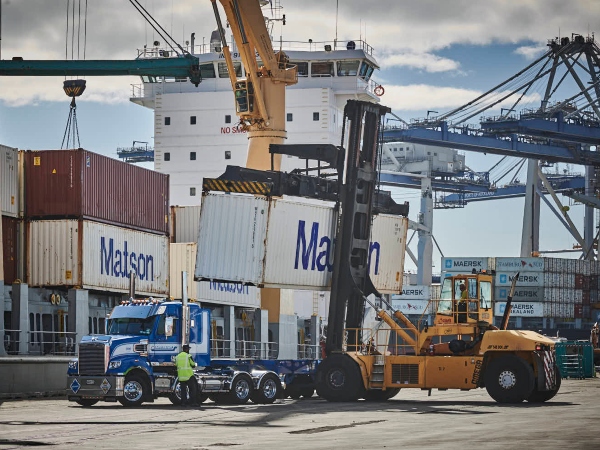 Mainfreight Perth Wharf operations at a glance