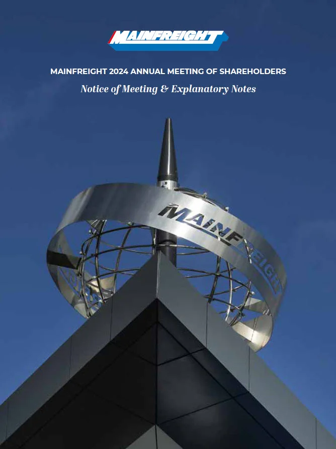 Notice of the Mainfreight Annual Meeting 2023