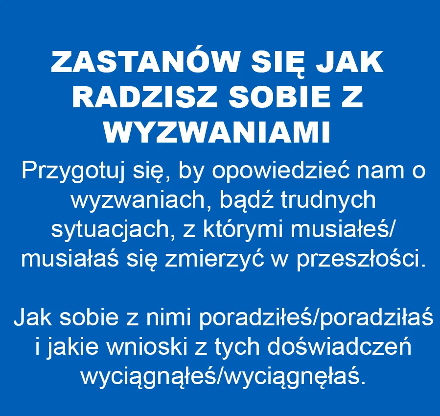 Jak radzisz sobie pod presją?