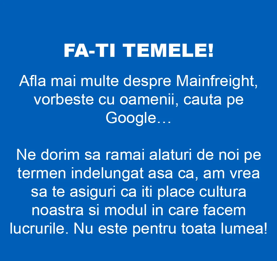 Fă-ți tema de acasă